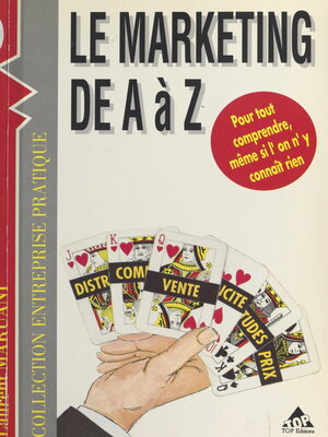 cover image of Le marketing de a à Z